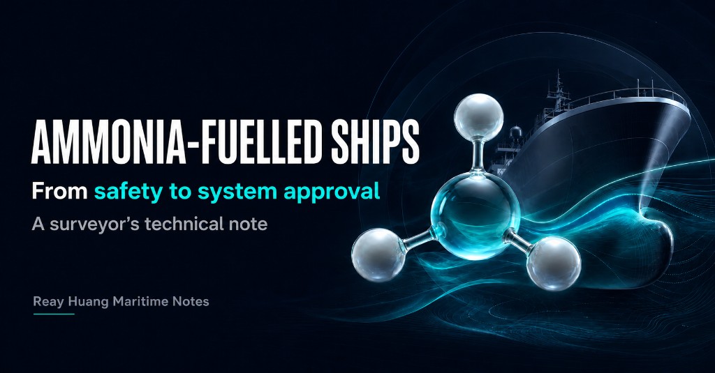 Ammonia-Fuelled Ships: From Safety to System Approval — A Surveyor's Notes