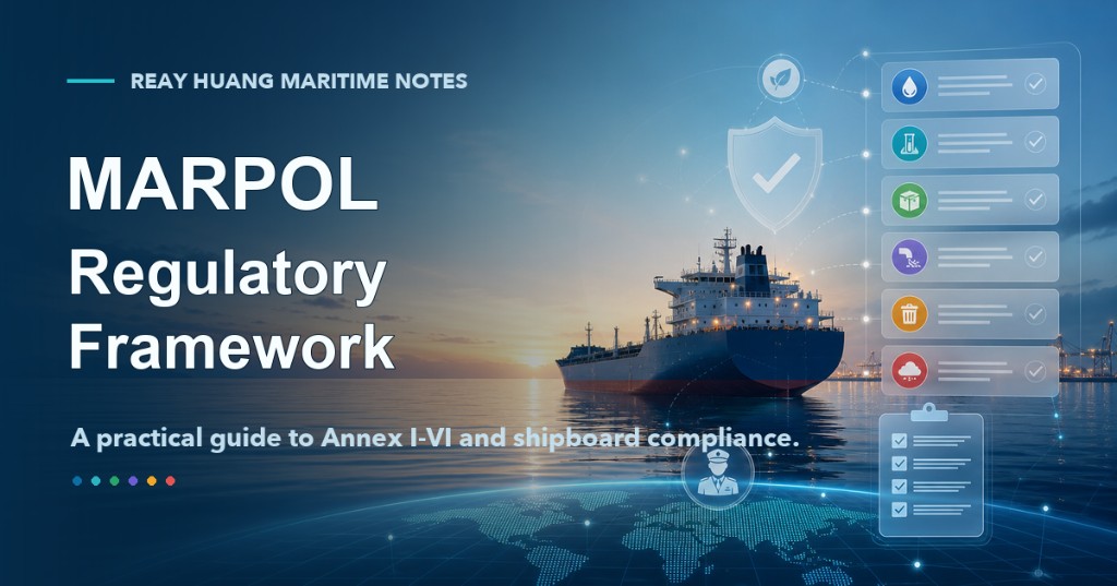 MARPOL Regulatory Framework — Annex I–VI and shipboard compliance