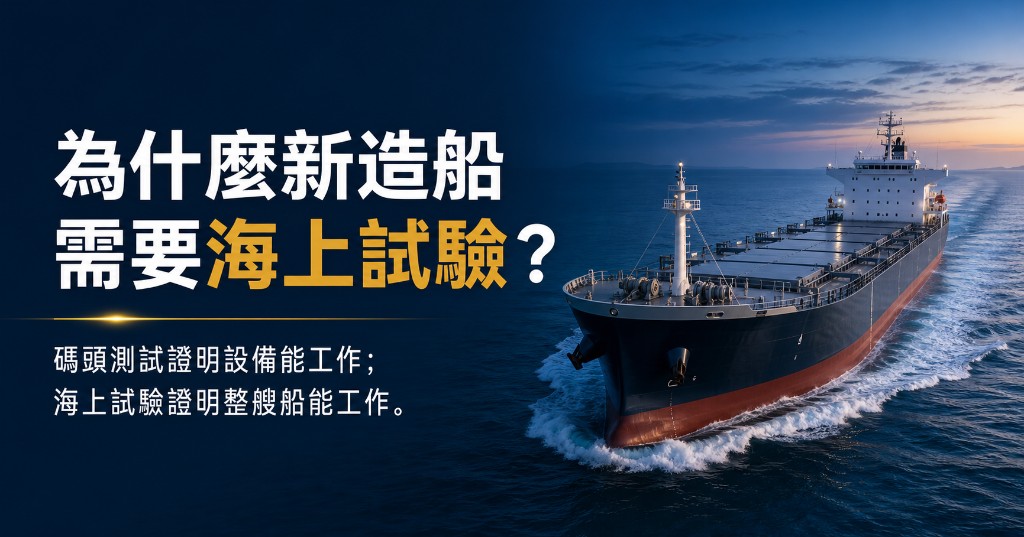 為什麼新造船需要海上試驗？